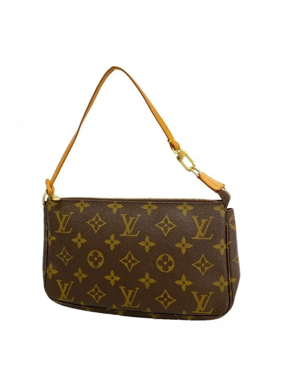 Louis Vuitton Pouch Monogram Pochette Soirle Brown